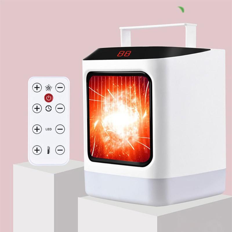 

Winter Warmer for Home Office Desk Heating Adjustable Thermostat Room Warm Heat Portable Personal Space Heater