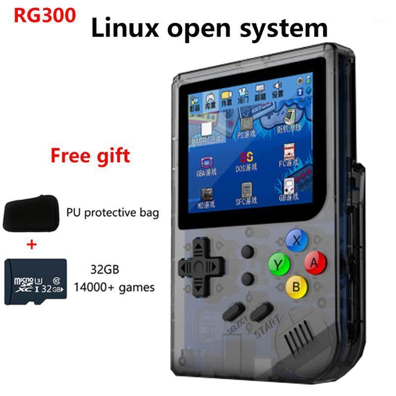 

Whatsko RG300 mini portable retro Android handheld gaming console TF 16G + 32G 14000+ game 8 bit 3.0 inch IPS1