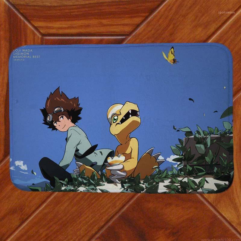 

DIGIMON ADVENTURE Floor Mat Carpet Decor Bedroom Doormat Anime Manga 0011