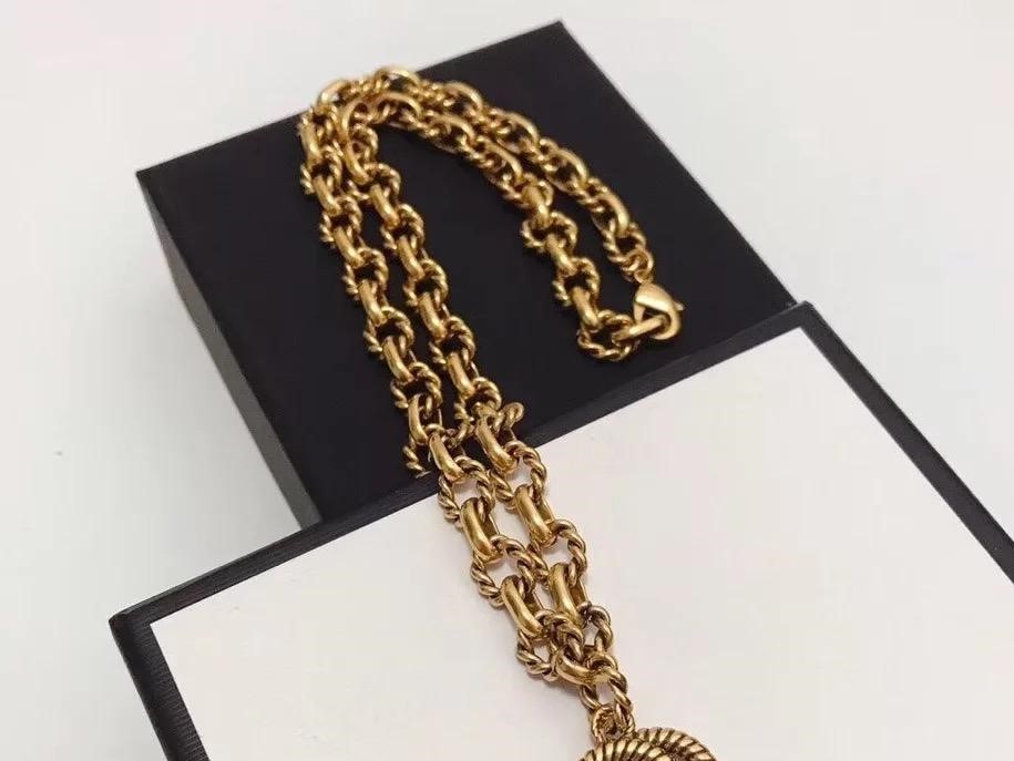 

2021 Top quality Brass material punk necklace with words for man and women pendant necklace jewelry gift, Silver
