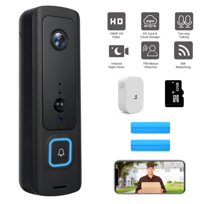 

Cheapest Video Doorbell 1080P Waterproof Wifi Wireless Video Intercom Doorbell Security Door Phone Home Monitor Night Vision1