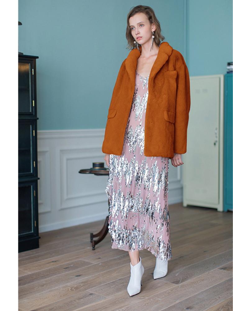 

Plus size Coat Winter Coat Women Solid Single Breasted Faux Fur Jacket Warm Thick Fashion Loose Ladies Faux Fur Jacket, Pink