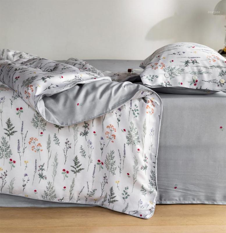 

Trend pastoral floral bedding set adult teen girl, queen king rustic double home textile bed sheet pillow case quilt cover1, Picture color