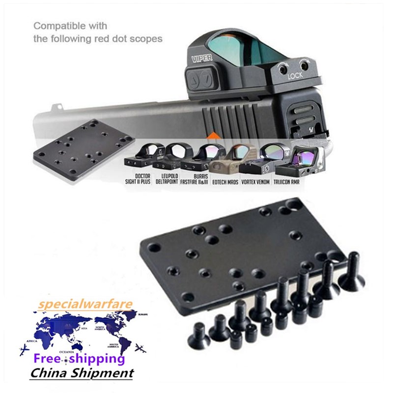

Universal Red Dot Sight Gasket RMR/VENOM/ MROS Mount Plate Base