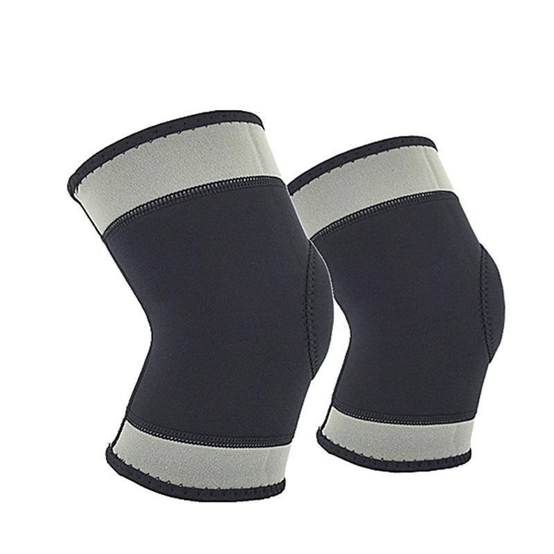 

Sports Fashion Knee Pads Outdoor Training Elastic Support Protectors Warm Knee Pads Safety Accessories, Dark grey