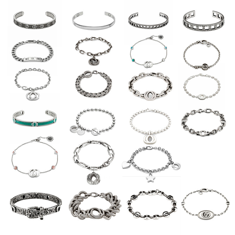 

bracelets for women and men silver 925 sterling daisy Pendant wrist bracelet for girls paired bracelets