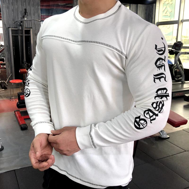

Sweatshirt Men Oversized Bodybuilding Pullovers Men's Gym Hoodies Sweatshirts Autumn Winter Male Workout Tracksuit, Black