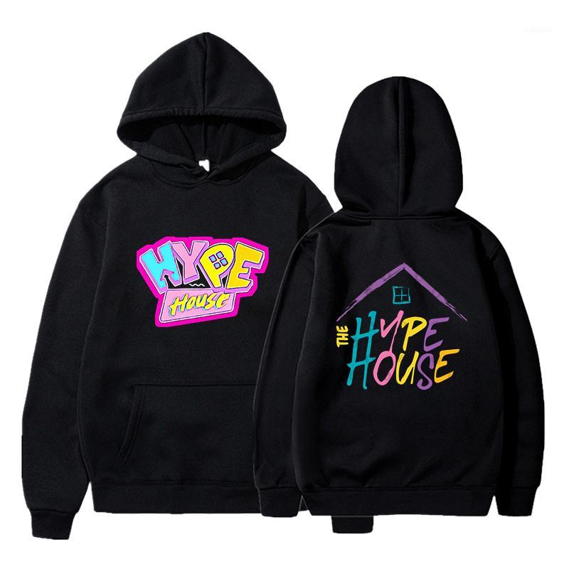

Spring and Autumn Harajuku Men's Sweatshirt Hoodie THE HOUSE Print Fleece Hoodie Pullover Sweater1