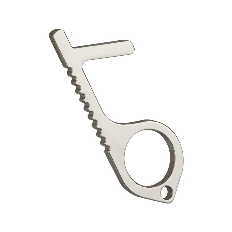 

metal key chain anti contact safety key chain