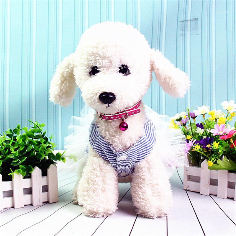 

Summer Cute Pets Dogs Princess Dress Puppy Bowknot Floral Wedding Dress Skirt Party Costume Clothing Spring Lovely Pet Clothes1, Blue