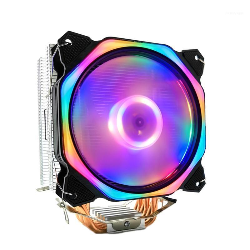 

12cm CPU Cooler LED Fan 6 Heat Pipe 4Pin CPU Fan Heatsink for Intel 775/1150/1155/1156/1366 for AMD All1