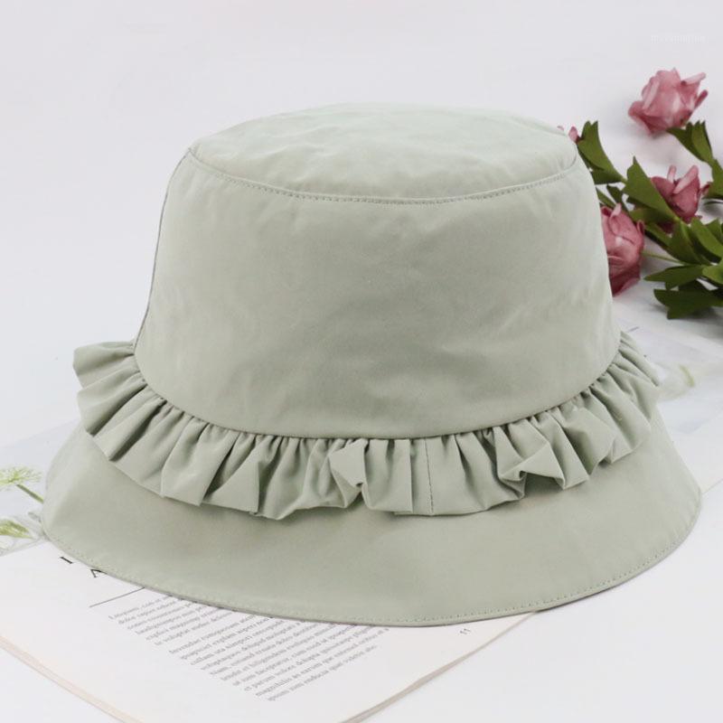 

Girls Panama Hip Hop Cap Female Bucket Hats Fishing Outdoor Men's Summer For Fisherman Hat Women Holiday Sunbonnet Visor Caps1