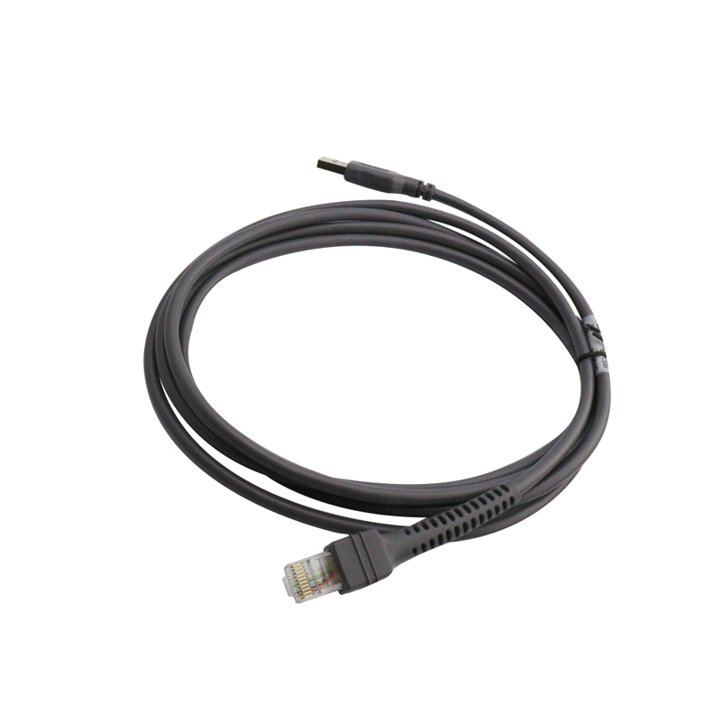 

200pcs USB 2M Straight line Data Cable For Symbol LS2208 LS4208 DS6708 LS1203