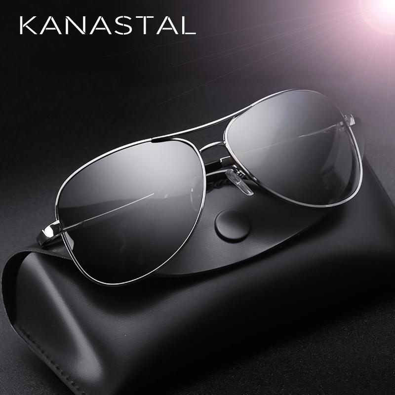 

Sunglasses KANASTAL Classic Luxury Aviation Polarized Men 2021 Polit Sunglass Male Coating Mirror Driving Goggles Glasses Oculos1