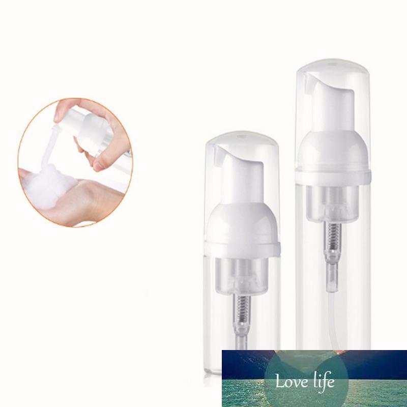 

New 30ml 60ml Plastic Soap Dispenser Bottle Clear White Foam Pump Bottle Soap Mousses Liquid Dispenser Foaming Bottle