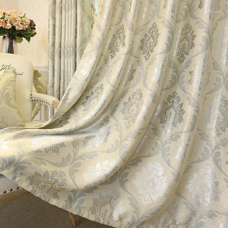 

bIgmUm Modern European-style Elegant Embroidery Curtain Sitting Room Furniture Curtain Luxurious European Gauze Shade Adornment1, Tulle no 1