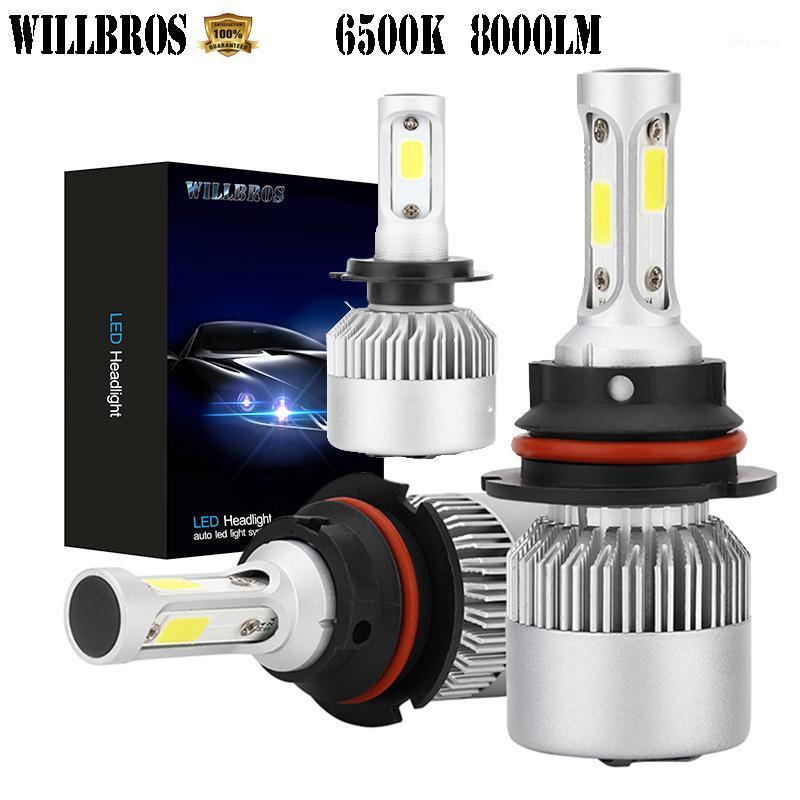

S2 Series Super Bright LED Car Headlight H7 H11/H8 9005/3 9006/4 9004 H1 H4 H13 45W 6800Lm/Bulb 72W 6500K Pure White1