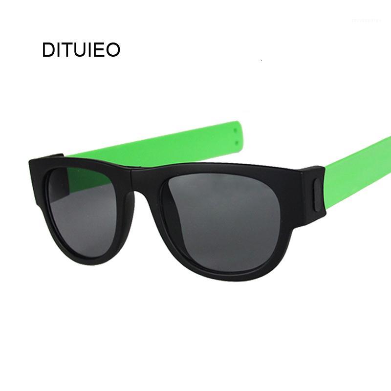 

New Circle Oval Square Sunglasses Mirror For Women Outdoor Fold Sun Glasses Female Portable Anti UV400 Feminino1