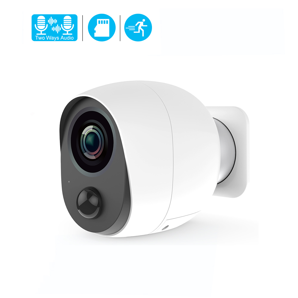 

1080P ICSEE External Battery Camera WIFI Outdoor IP Camera Battery Powered Wireless Camera Two Way Audio Surveillance