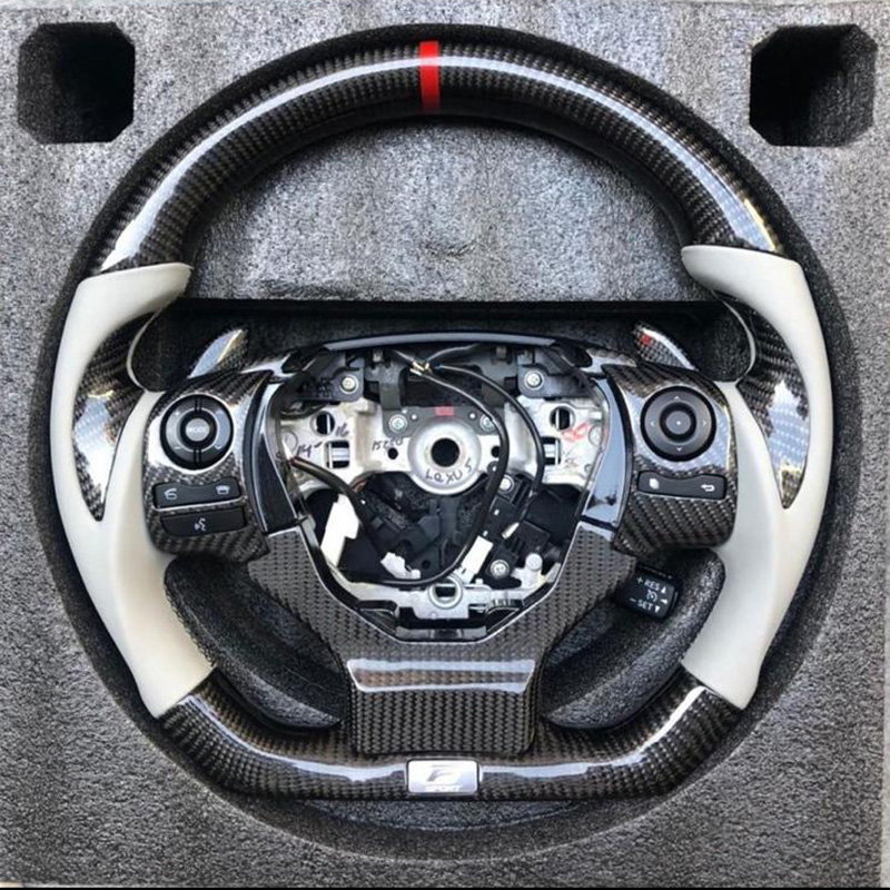 Convient pour la Modification du volant en Fiber de carbone RX300 ES200 IS250 GS NX UX CT200