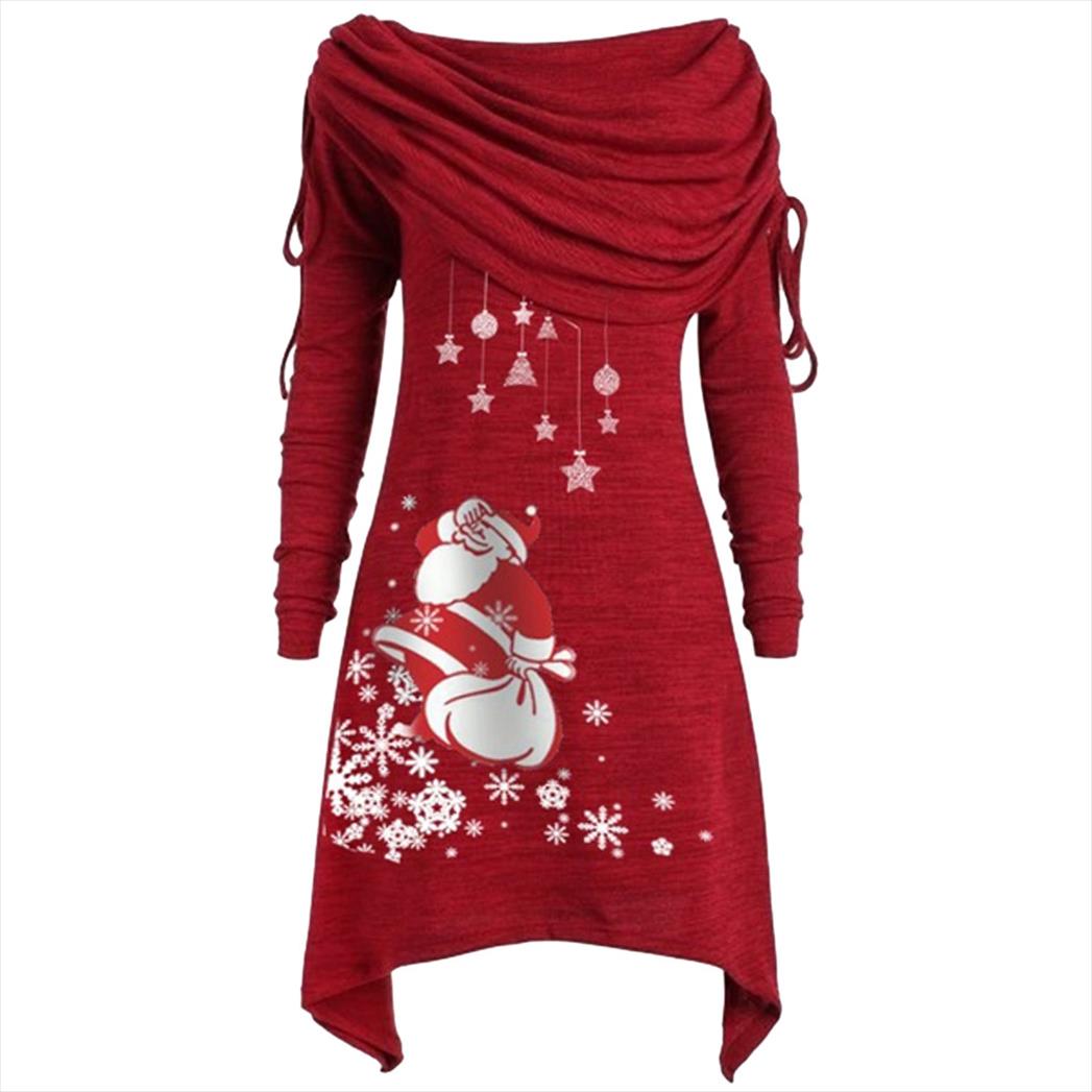 christmas tunics plus size