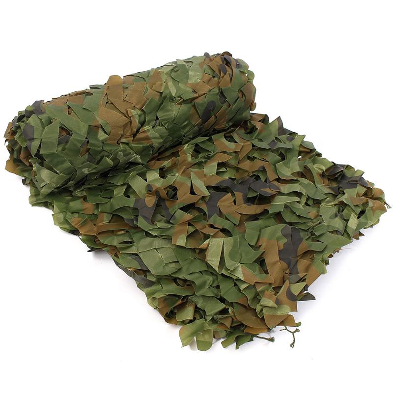 

2x3m Photography Car Covers Camouflage Net Sun Shelter Outdoor Camping Accessories Multifunction Foldable Portable Double Layer
