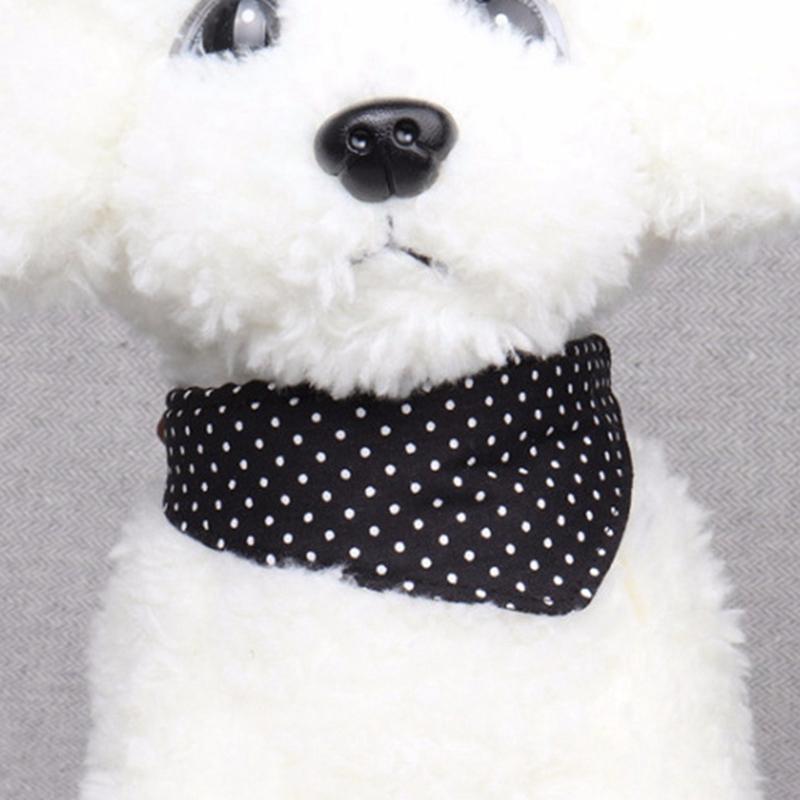 

Lovely Pet Dog Decorative Bandana Bibs Scarf Collar Adjustable Pet Neckerchief Scarf Waterproof Saliva Towel Supplies