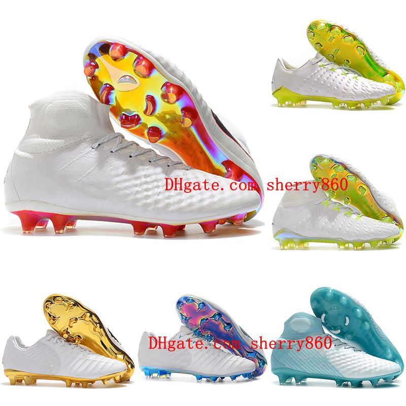 

2020 soccer cleats word cup Tiempo Legend VII FG cheapest soccer shoes Hypervenom Phantom III Elite FG mens football boots Magista Obra II, As picture 3