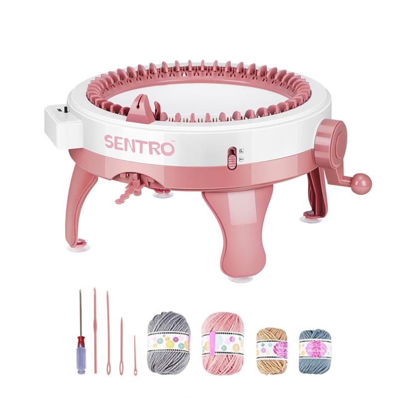 

48 Needles Handmade Wool Knitting Machine Cylinder Wool Loom Hand-knitted Scarf Sweater Hat Socks Adult Children DIY Artcraft
