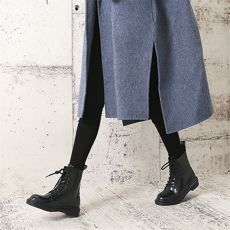 

2021 New Martin Thick Short Heels Hot Snow Boots Non-skid Velvet-thick Western Women's Shoes Shoes. Cyjj, Black folck(winter)