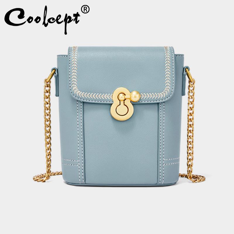 

Coolcept 2021 Women's Mini Handbag Crossbody Phone Bag Multifunction Small Shoulder Bag Purse Large Capacity Messenger Bags, Beige