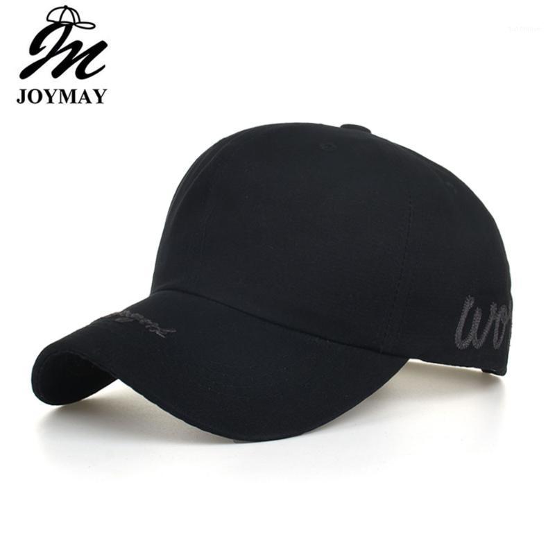 

Joymay 2019 NEW ARRIVAL Spring Fashion leisure style embroidery Work cotton Snapback Unisex sport outdoor Baseball cap B5891, Black