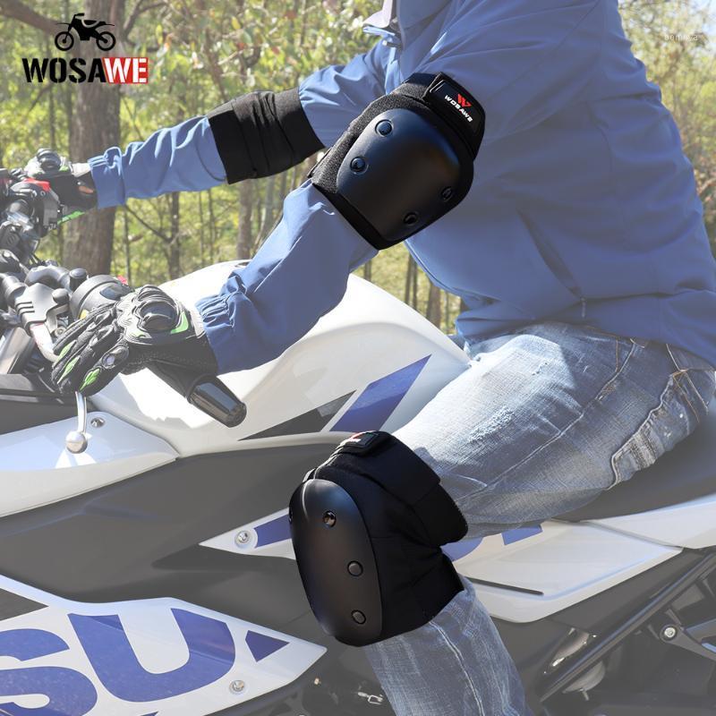 

WOSAWE Adults Motorcycle Kneepads skiing Pulley Bicycle Kneepads and Elbowpads Skateboard elbowpads Protective Gear1