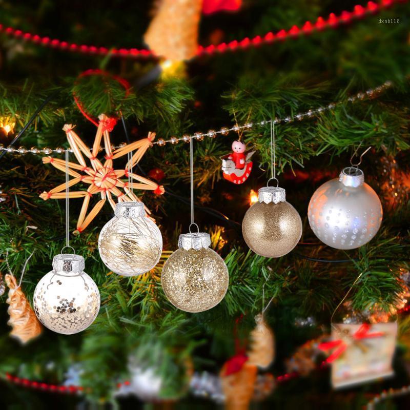 

30pcs Christmas Tree Pendant Hanging Christmas Ball Set Scene Layout Props1