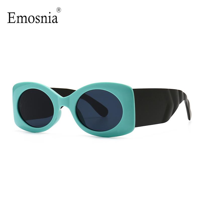 

Sunglasses 2021 Vintage Retro Round Women Men Sun Glasses Fashion Wide Legs Frame Eyeglasses Female Lady UV400