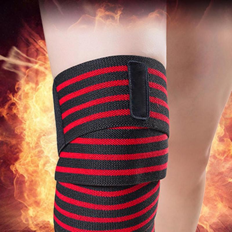 

Knee Strap Elastic Magic Exquisite Knee Bandage for Athlete Support Protector pads Brace belt for Running Basketball, Yellow
