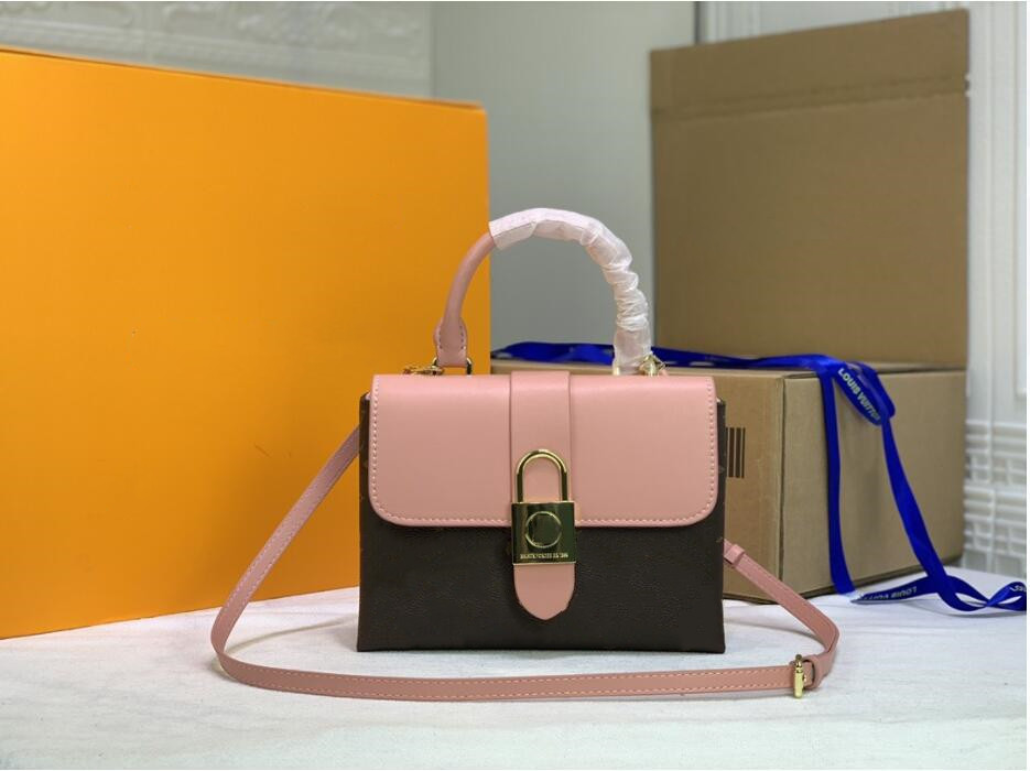 

Top Women Totes Fashion luxury Designer Bags Famous Designer Cross body messenger new Handbag, Pink