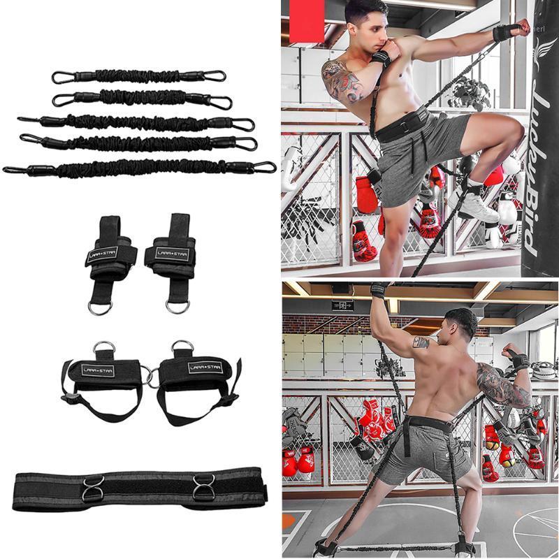 

Sports Fitness Resistance Bands Set for Leg and Arm Exercises Boxing Muay Thai Home Gym Bouncing Strength Training Equipment1