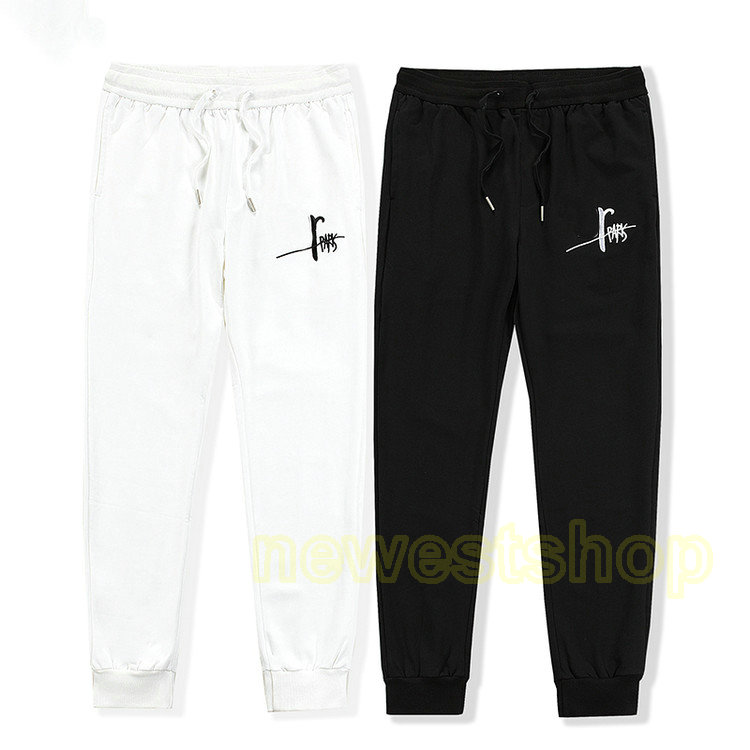 

designer pants Mens Women paris flat embroidery animal BEE Letters jogger Pants Fashion casual cotton joggers pocket trousers, Black
