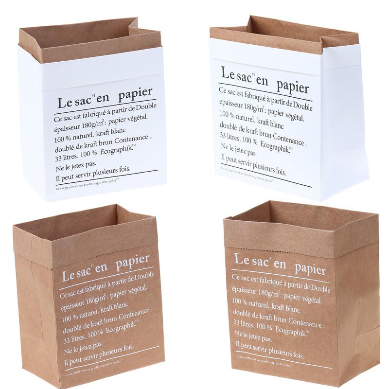 

Nordic Style Vase Mini Storage Kraft Paper Bag Home Flower Arrangement wedding floral main Sundries Dried Storage Paper Bags