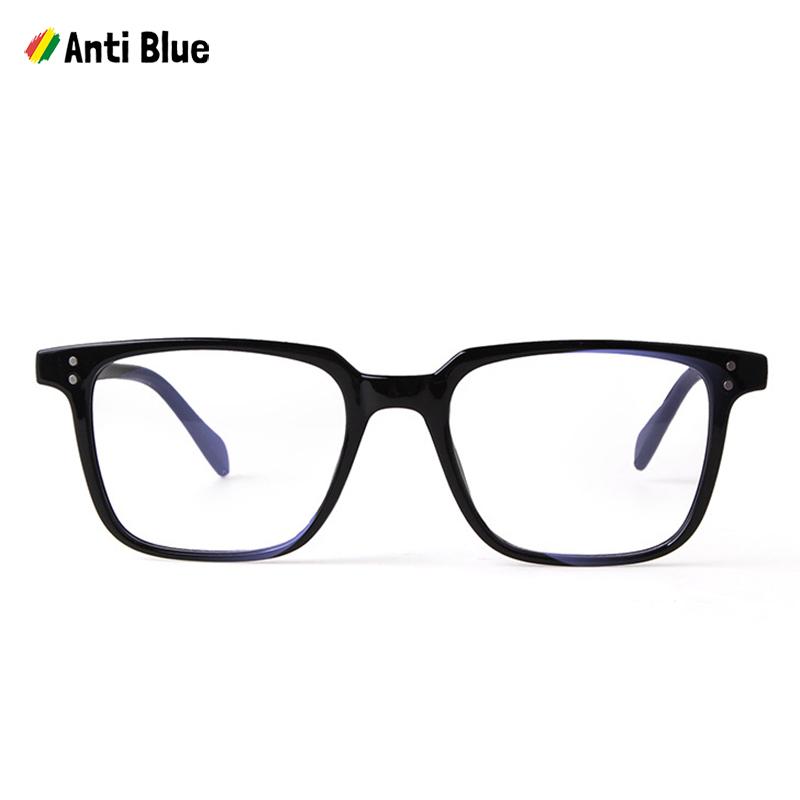 

JackJad Classic Vintage Square NDG Style Anti Blue Ray Eyewear Frame Two Dots Rivets Computer Gaming Glasses Eyeglasses 3127