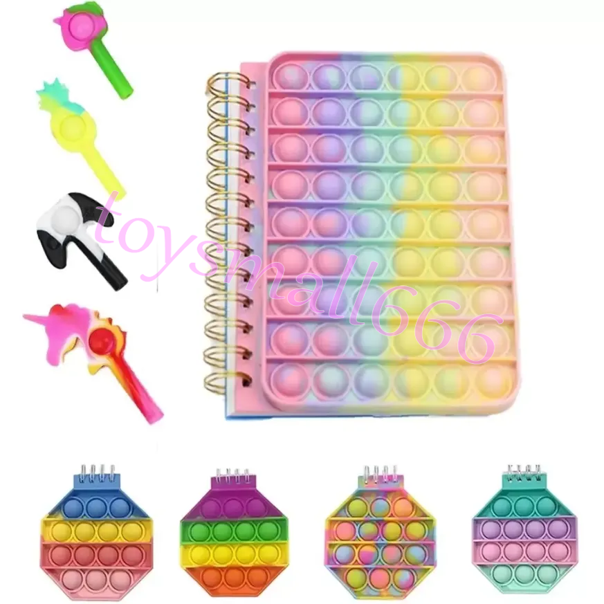 

DHL Fidget Toy Notebooks School Writing Book Pad Sensory Notebook Kids Notebook Educational Supplies