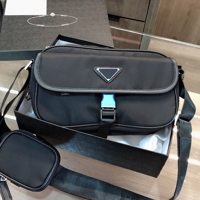 

Women Nylon Shoulder Crossbody Bag Messenger Bag Ladies Quality Genuine Leather Handbag Samll Wallet Waterproof cloth