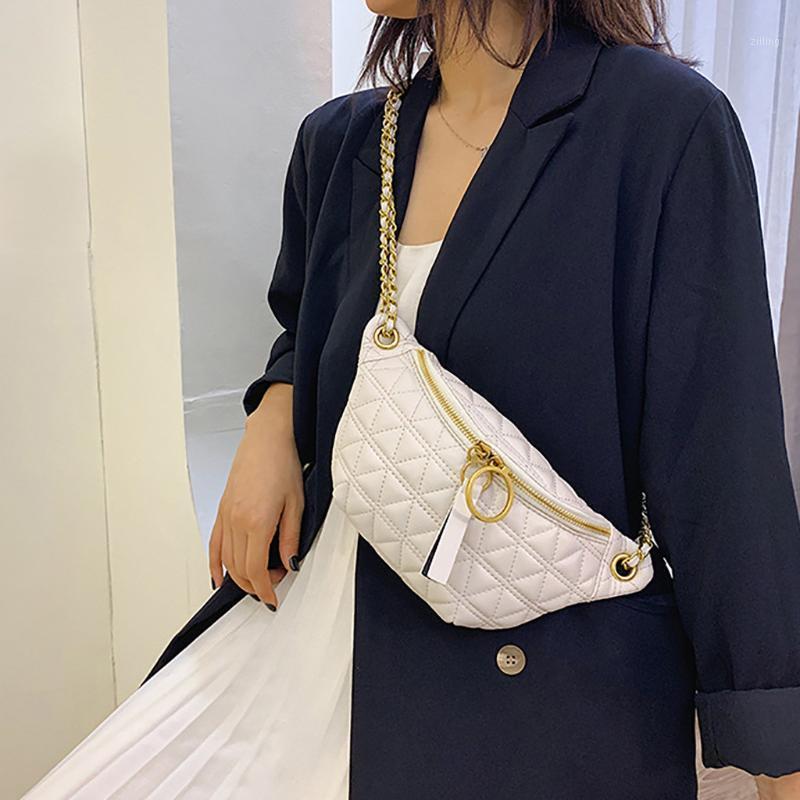 

Women Waist Bag Fanny Pack women's belt bag Outdoor Sport Leather Fashion Waist Belt Phone Crossbody sac banane1, Sky blue