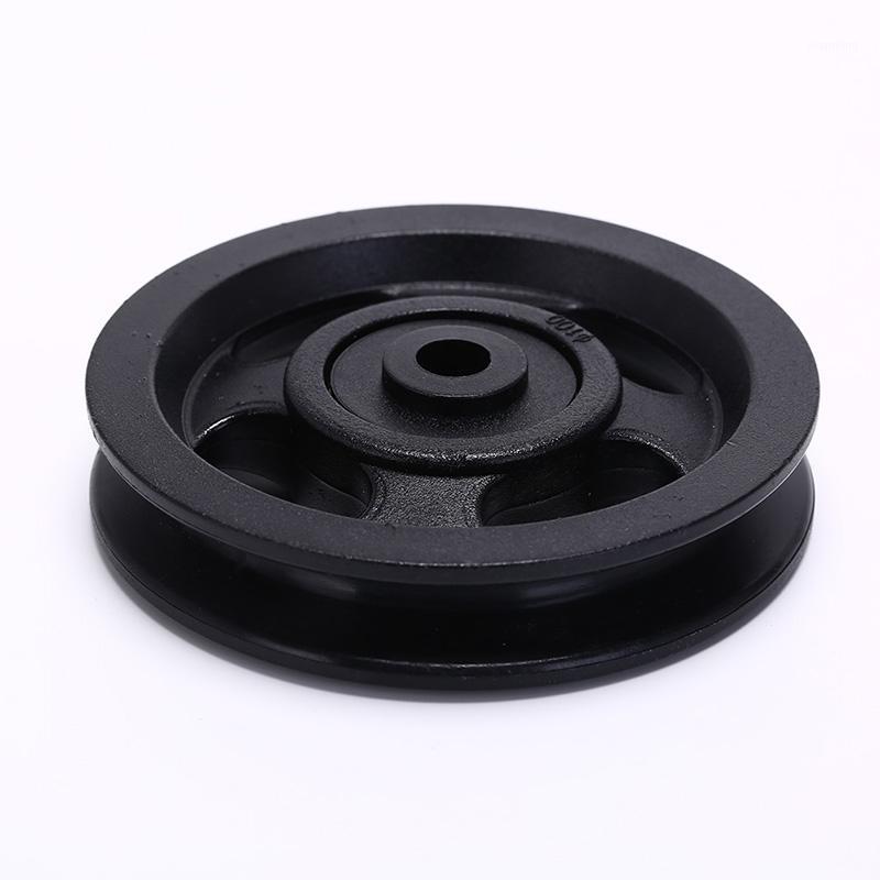 

1pc 100mm bearing pulley wheel cable gym equipment part wearproof black Fitness Equipment Accessories1