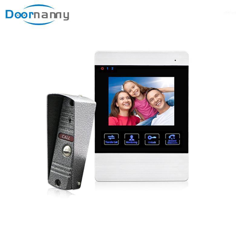 

Doornanny Doorbell Video Intercom For Home Apartment Video Eye With Night Vision Function Bell Door Camera & Monitoring Set1