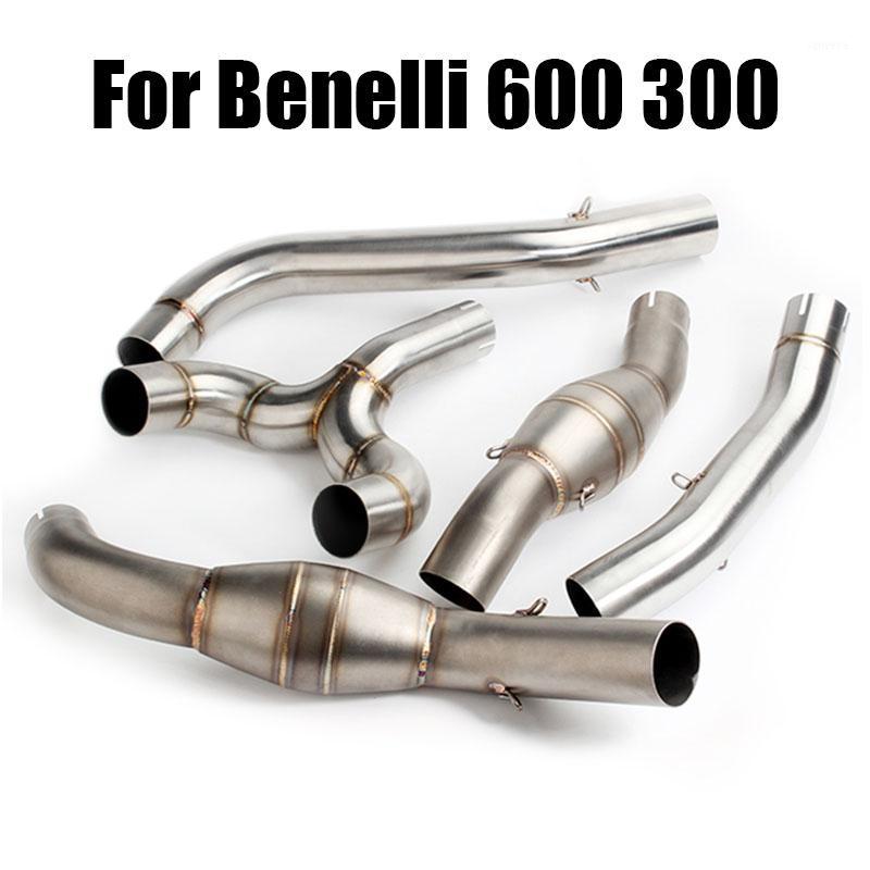 

Motorcycle Exhaust Connect Link Pipe Middle Tube Adapte Escape Moto Muffler for Benelli 600 BJ 300 BN600 BJ600 TNT6001