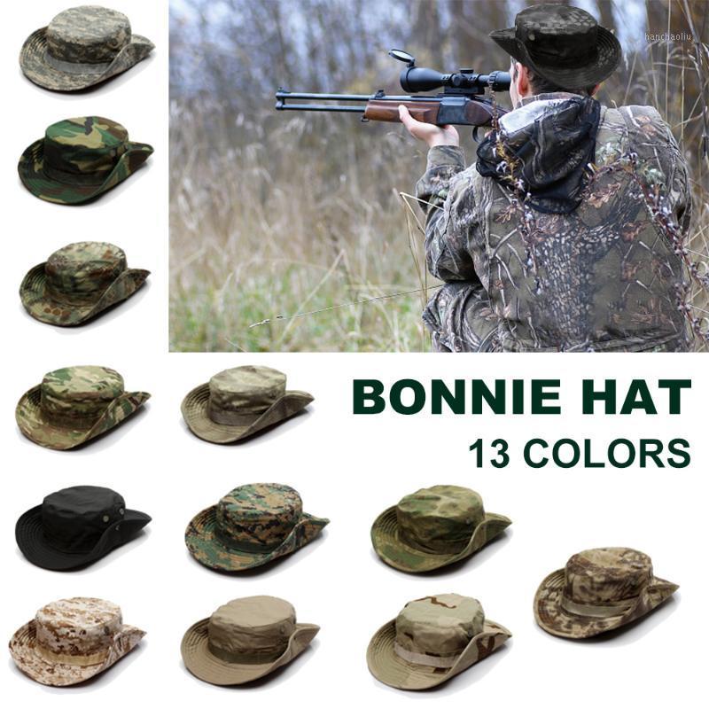 

Camouflage Tactical Cap Boonie Hat US Army Caps Camo Men Outdoor Sports Sun Bucket Cap Fishing Hiking Hunting Hats1, G232293a