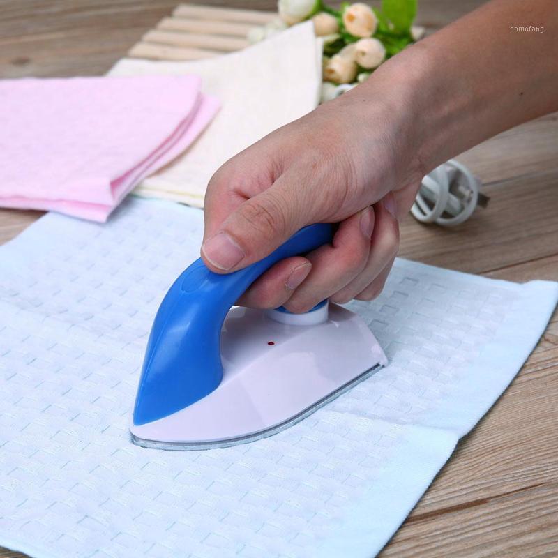 

Electric Steam Iron For Clothes Electroplated Mini Steel Plate Handheld Flatiron Iron For Home Travelling Use1