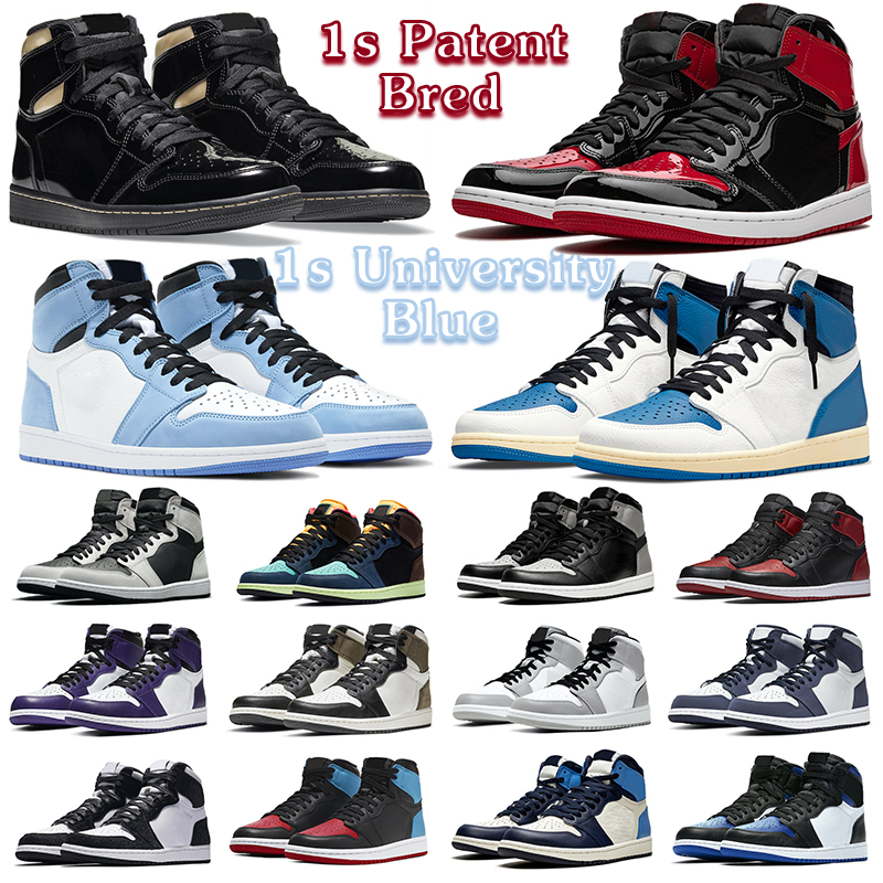 

Newest Fragment Low 1s High Jumpman Men Basketball Shoes Patent Bred Toe Bordeaux University Blue Pine Green Hyper Royal Twist Mens Women Trainers Sports Sneakers, Prototype